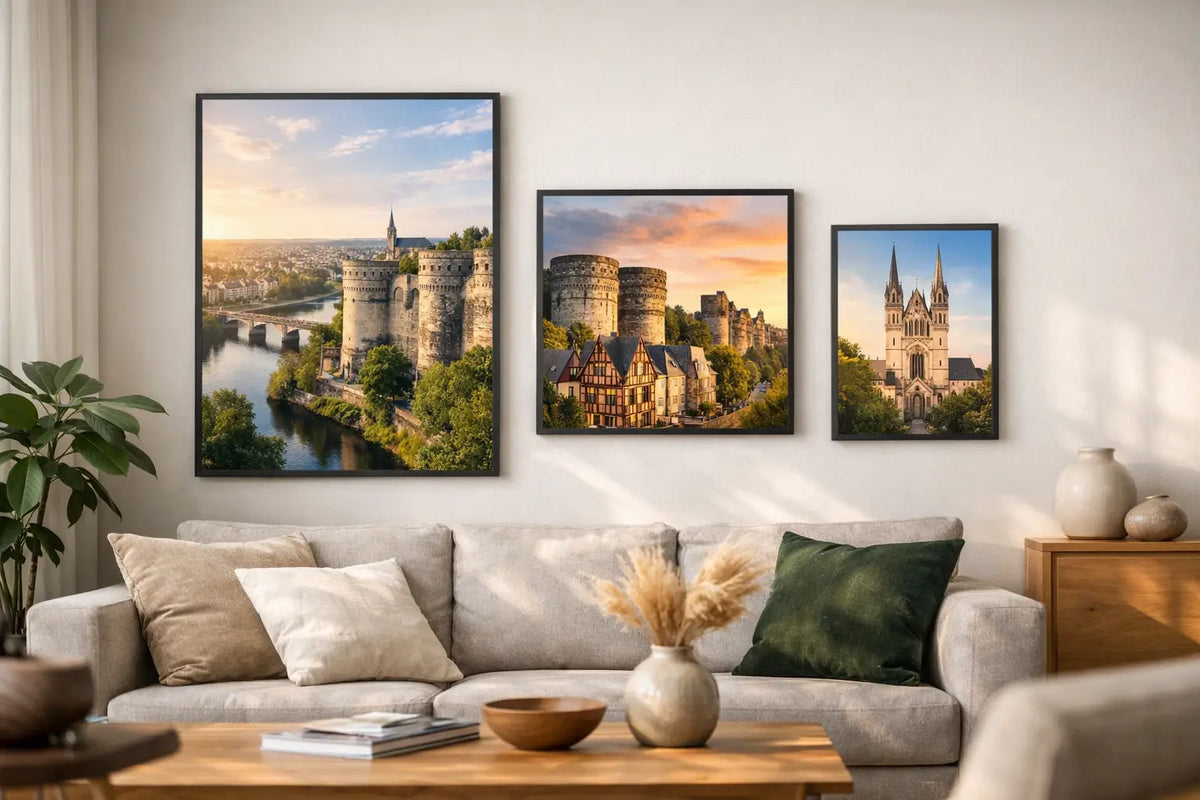 Affiche d'Angers : choisir le bon format déco