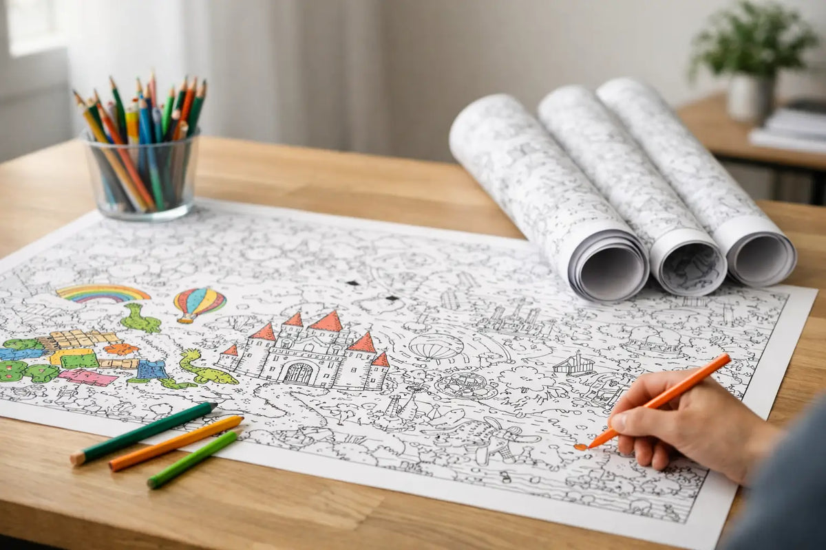 Avis sur le poster géant à colorier : lequel choisir ?
