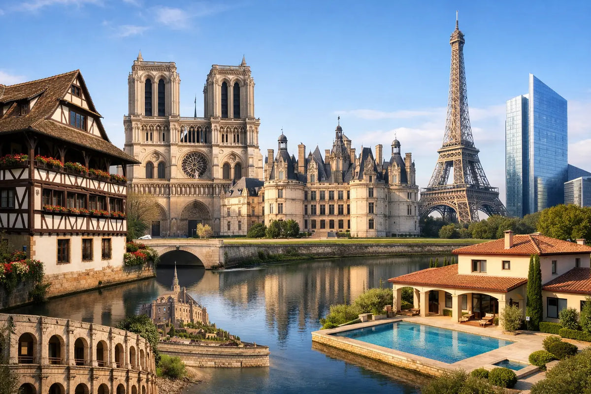 Guide découverte architecture française en 7 repères