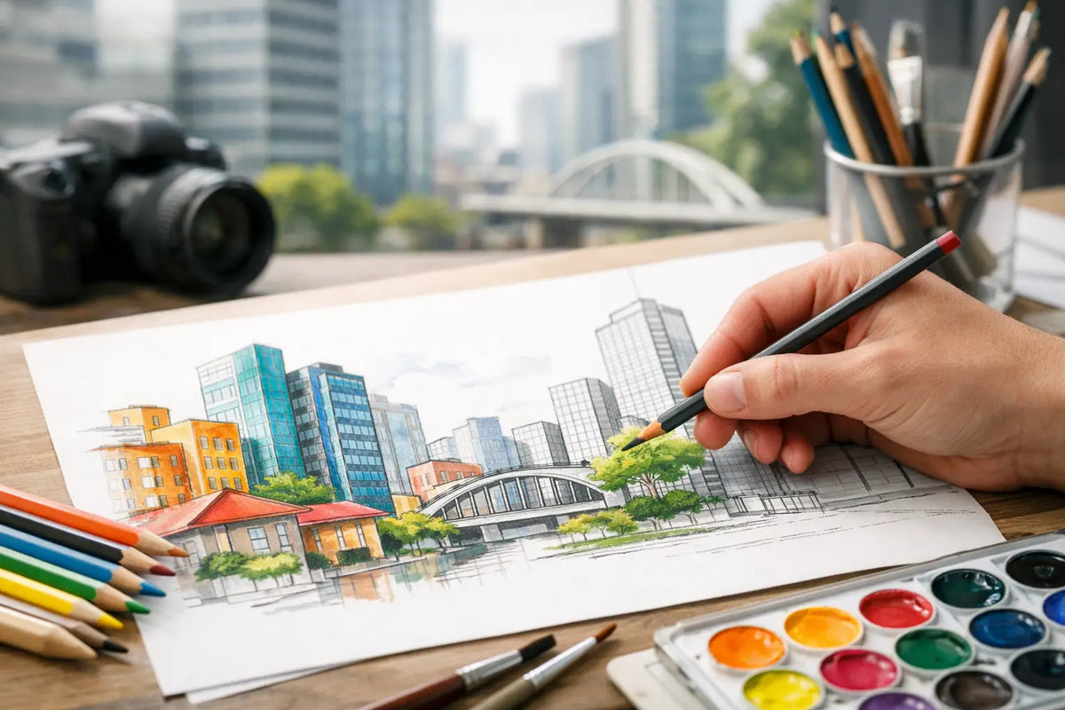 Comment colorier l’architecture urbaine