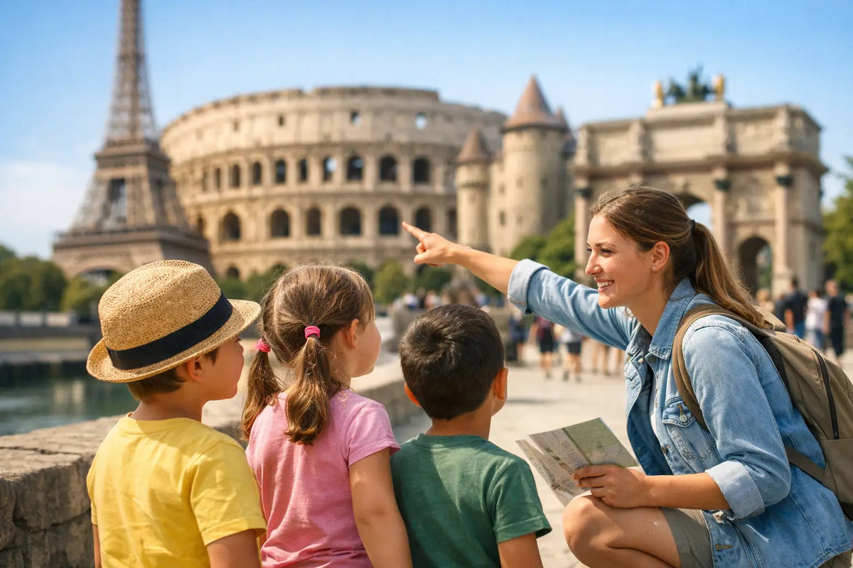 Guide d'activités pour enfants autour des monuments