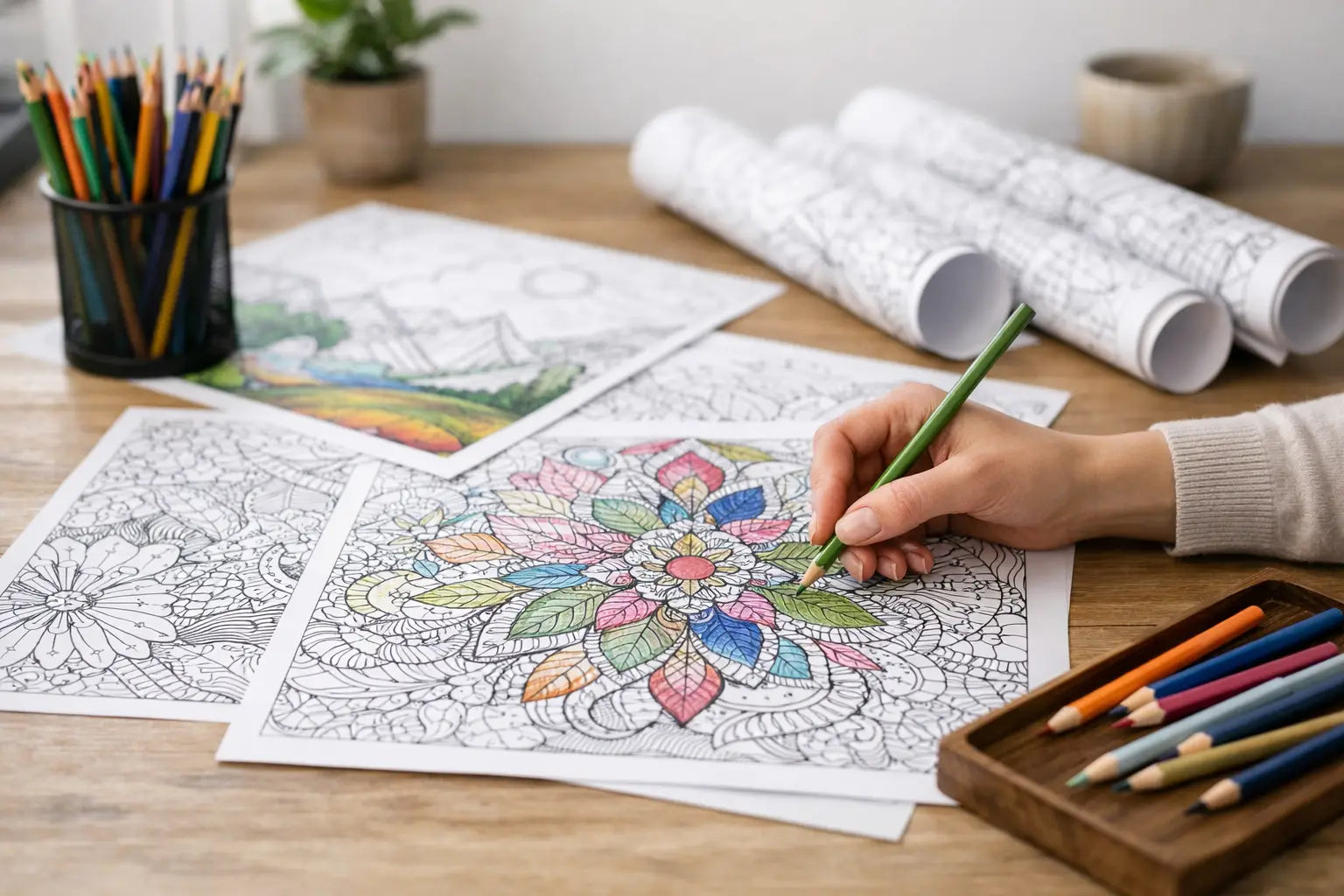 Poster à colorier pour adultes : lequel choisir ?