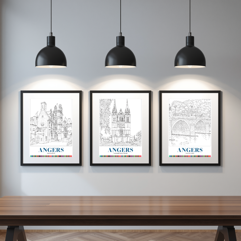 Angers - Pack de 3