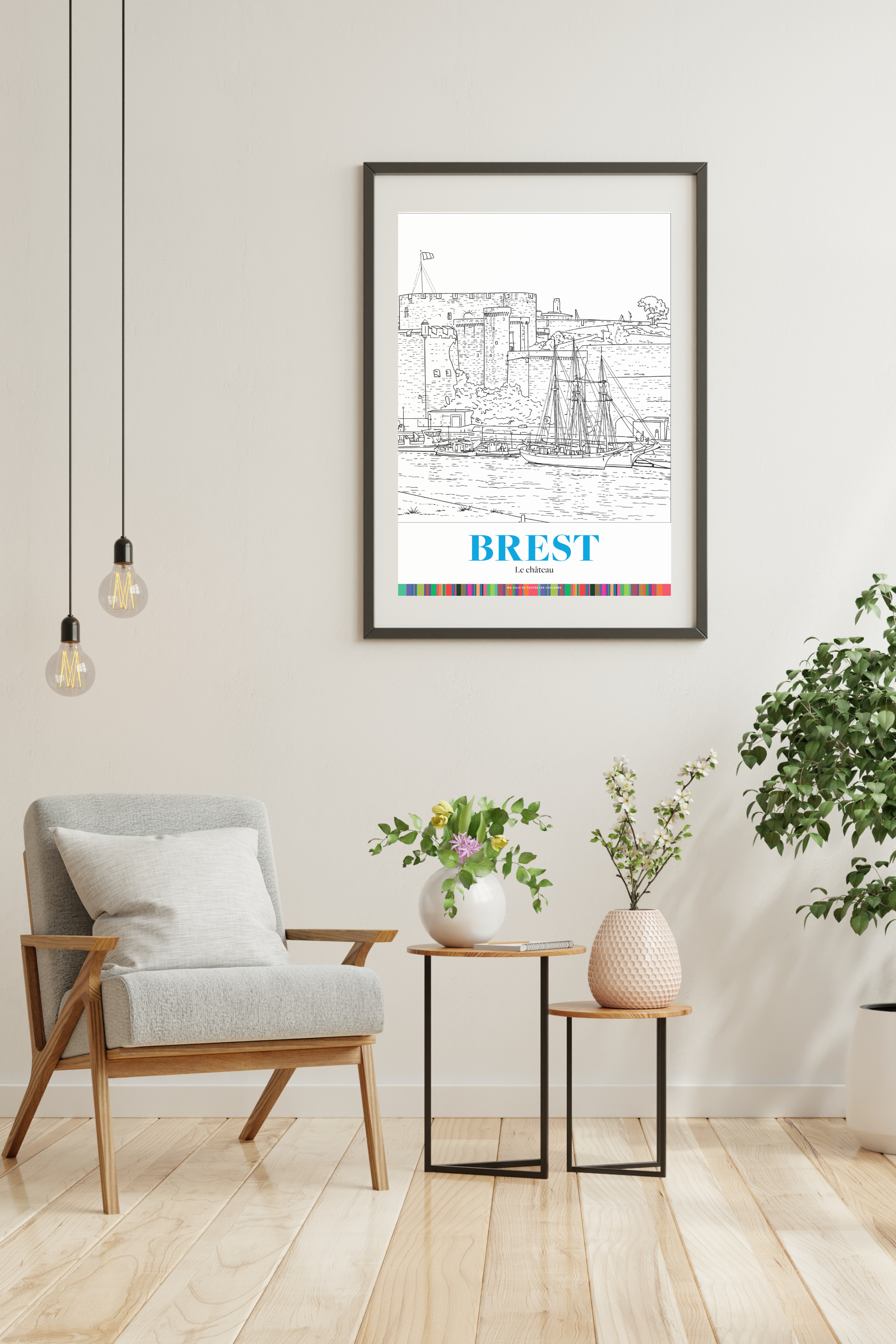 Pack 3 Affiches Brest