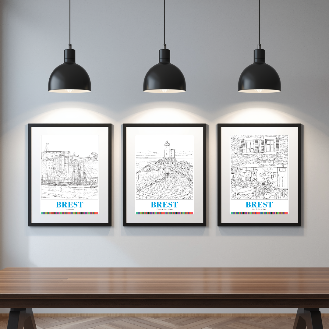 Brest - Pack de 3