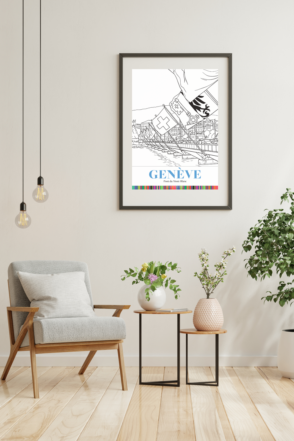 Pack 3 Affiches Genève