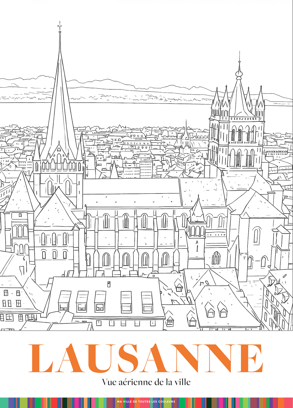 Poster XXL Lausanne