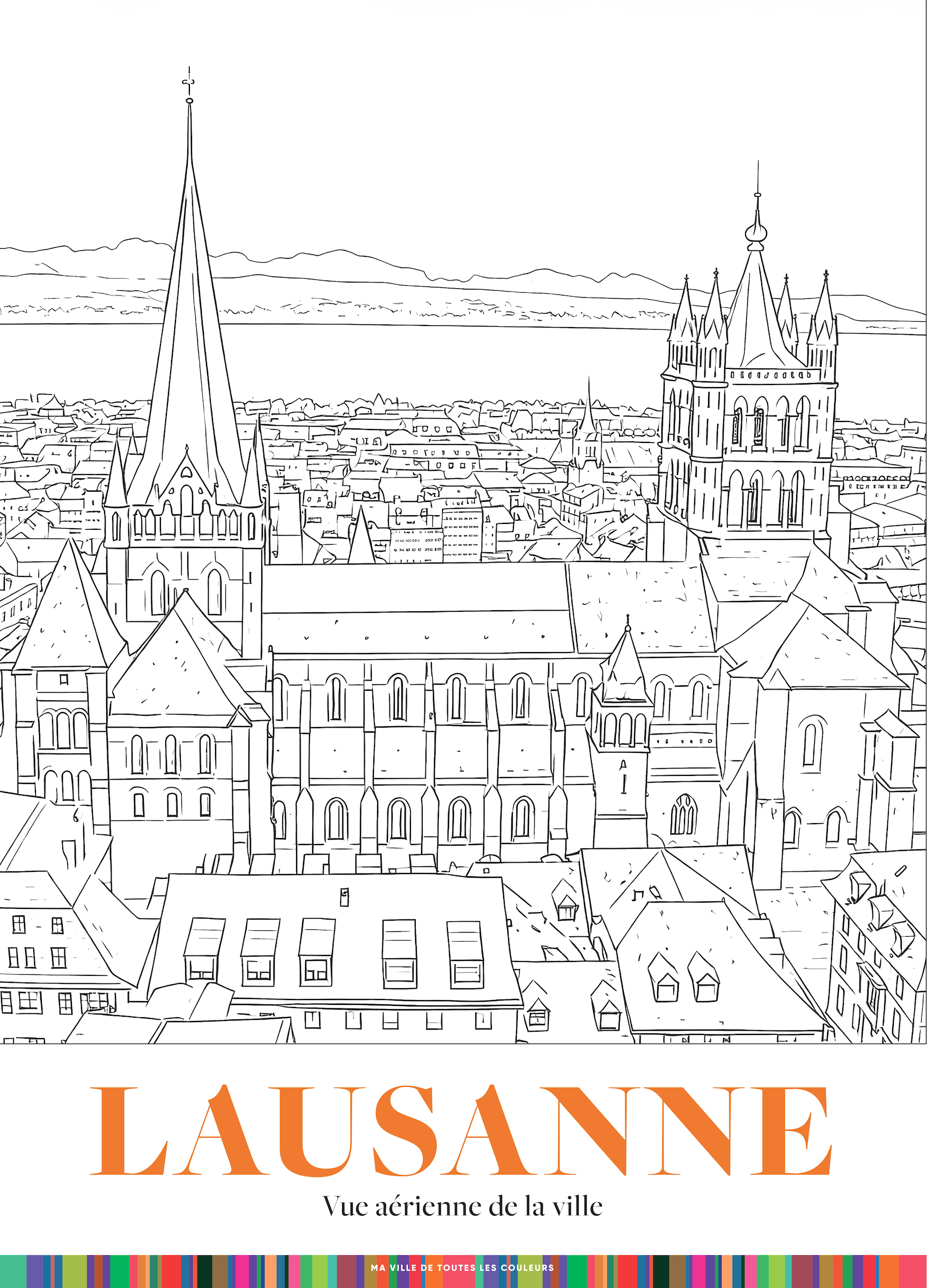 Poster XXL Lausanne