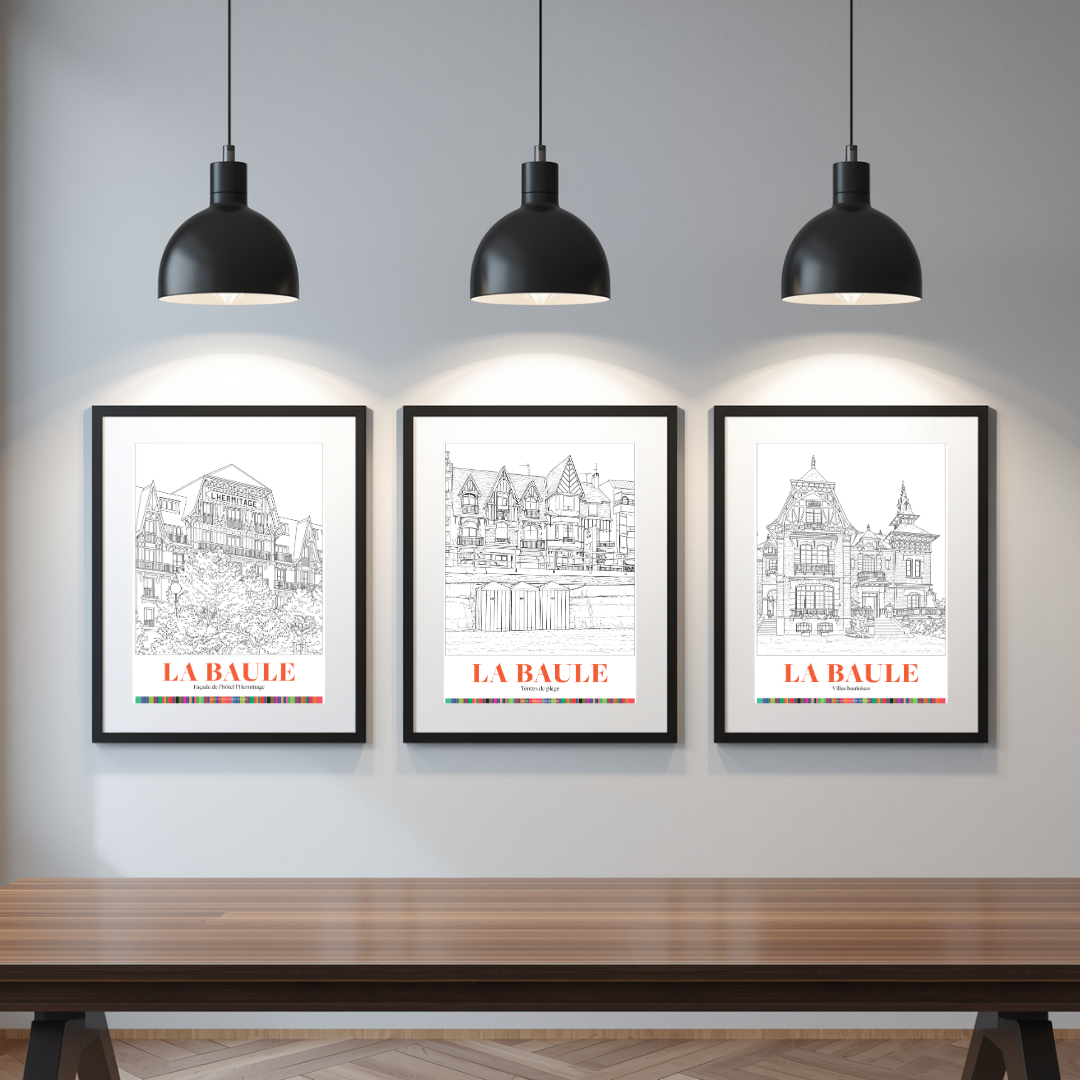 La Baule - Pack de 3