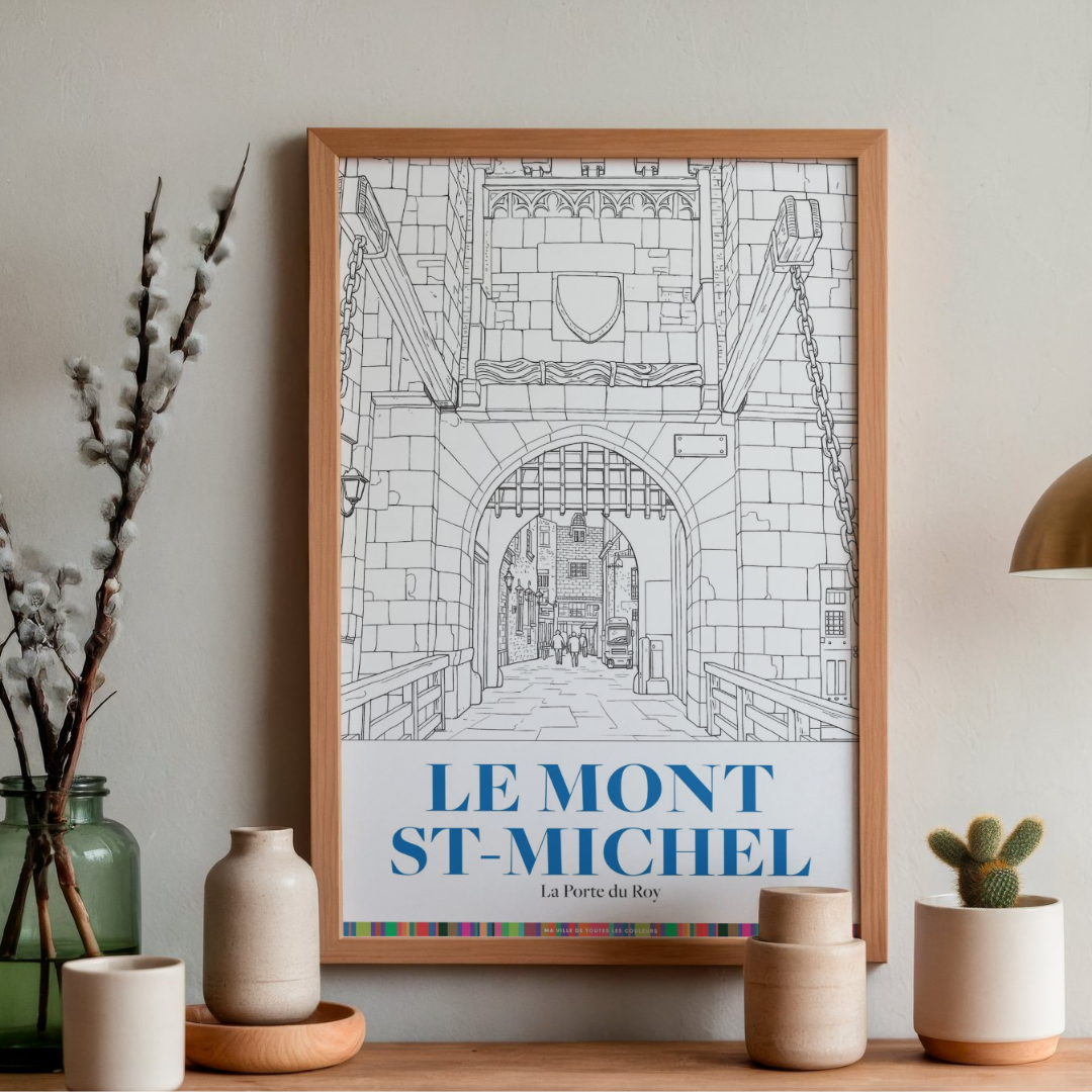 Le Mont St-Michel - La Porte du Roy A3