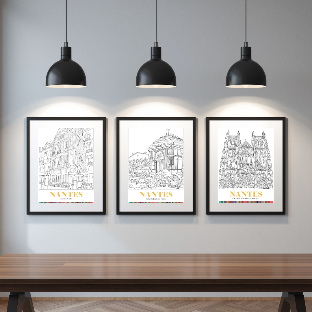 Nantes - Pack de 3