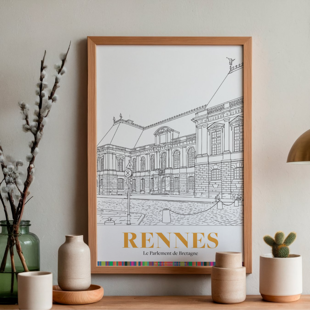 Rennes - Le Parlement de Bretagne A3