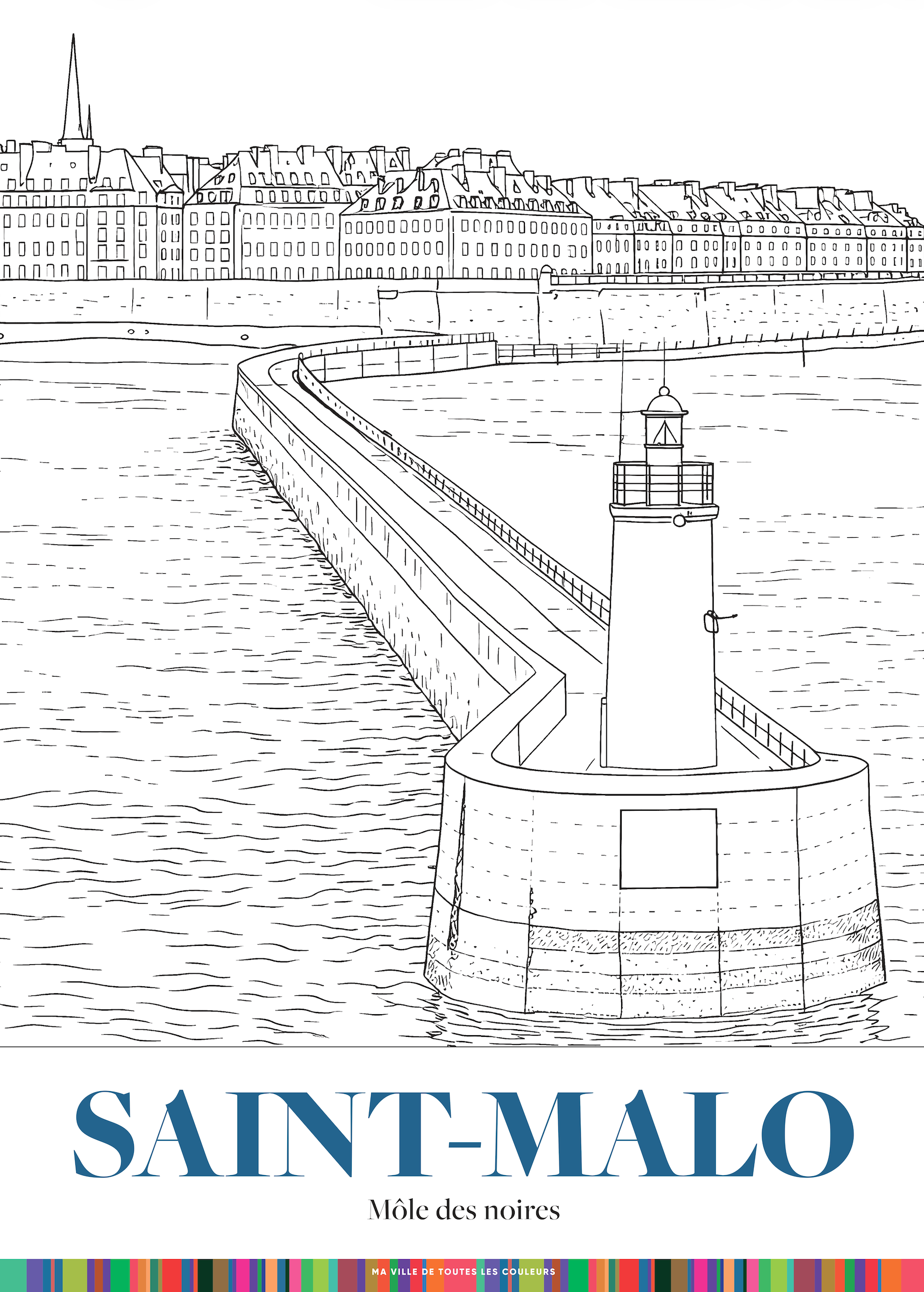 Poster XXL Saint-Malo