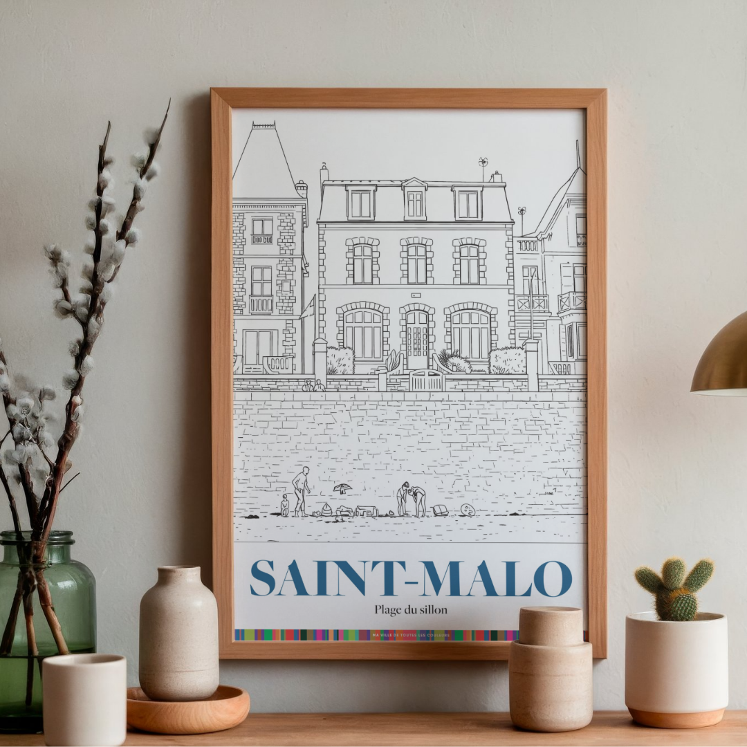 Saint-Malo - Plage du sillon A3