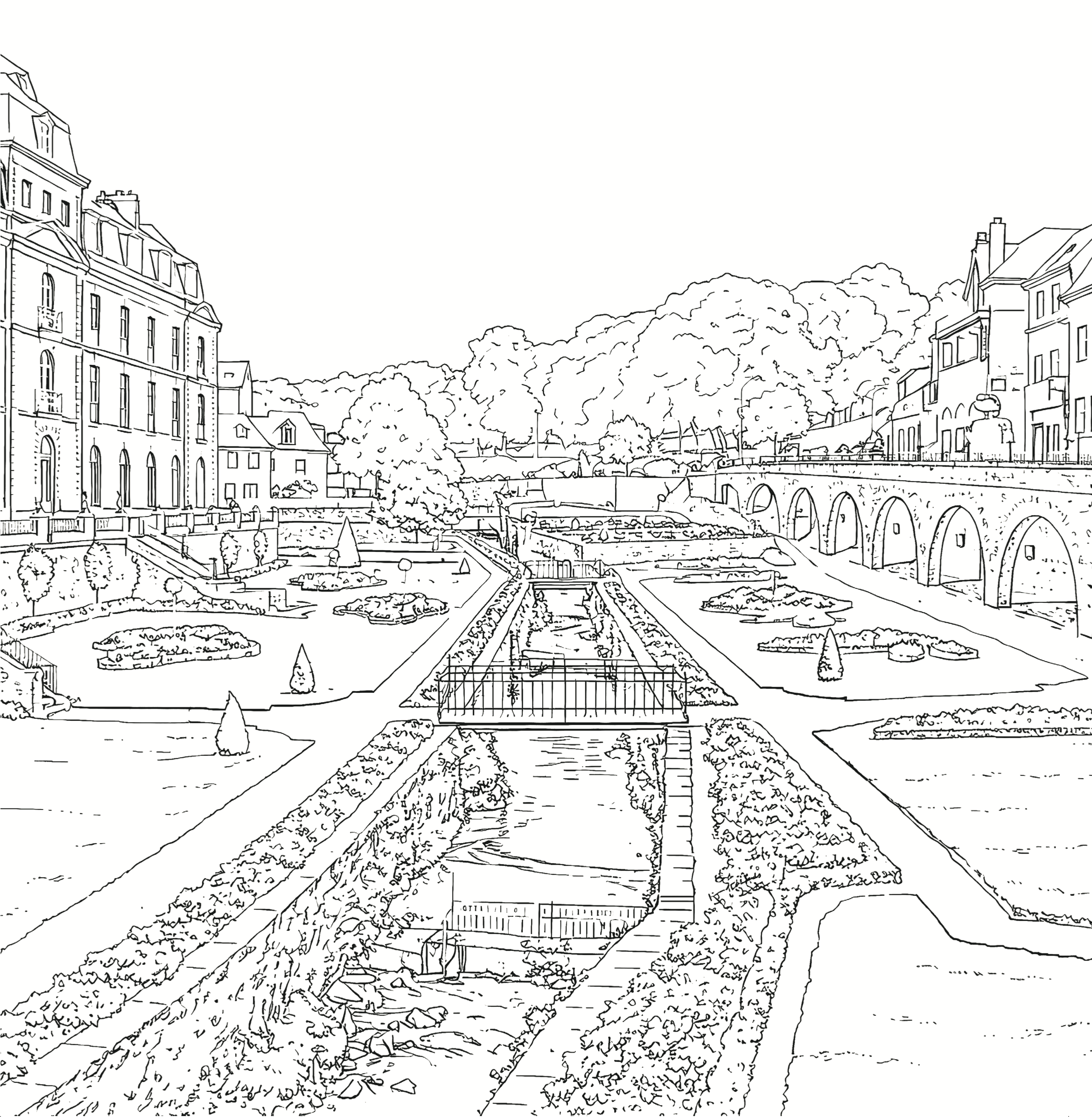 Vannes - ma ville de toutes les couleurs - cahier de coloriage