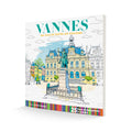 Vannes - ma ville de toutes les couleurs - cahier de coloriage