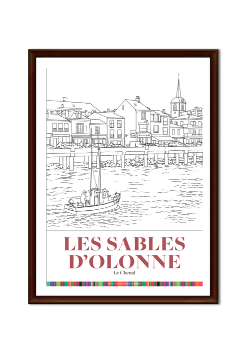 Affiche A2 Sables d'Olonne