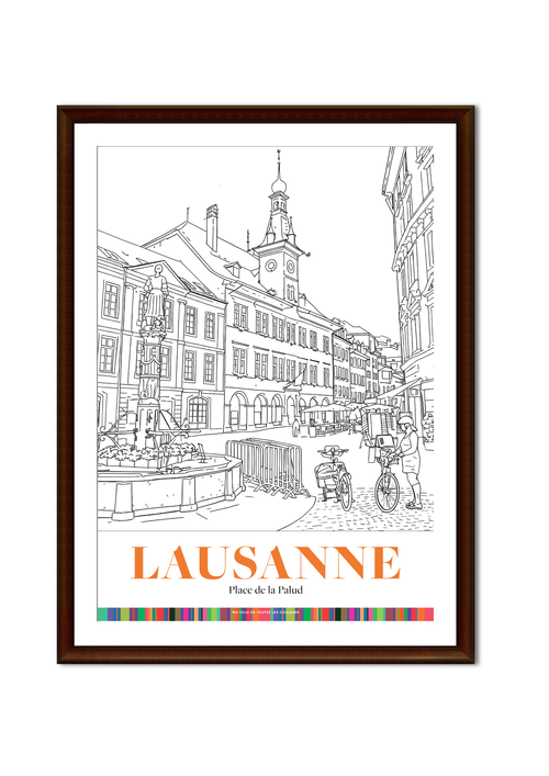 Affiche A2 Lausanne