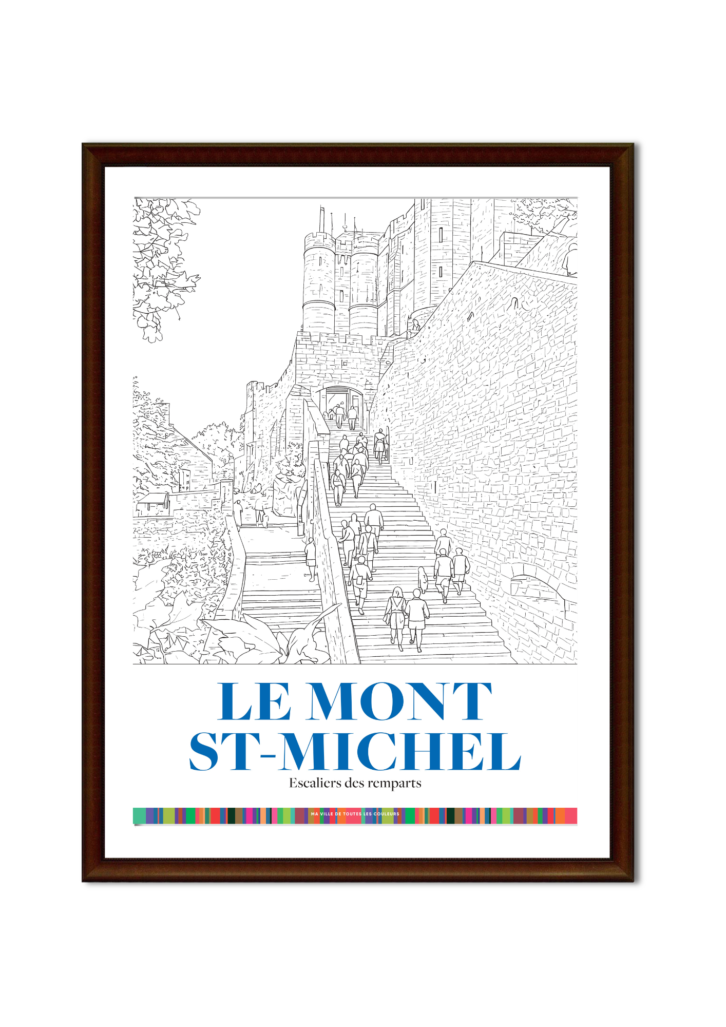Affiche A2 Mont-Saint-Michel