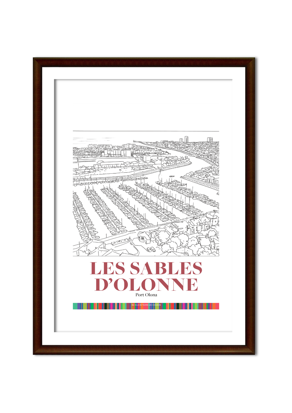 Affiche A3 Sables d'Olonne