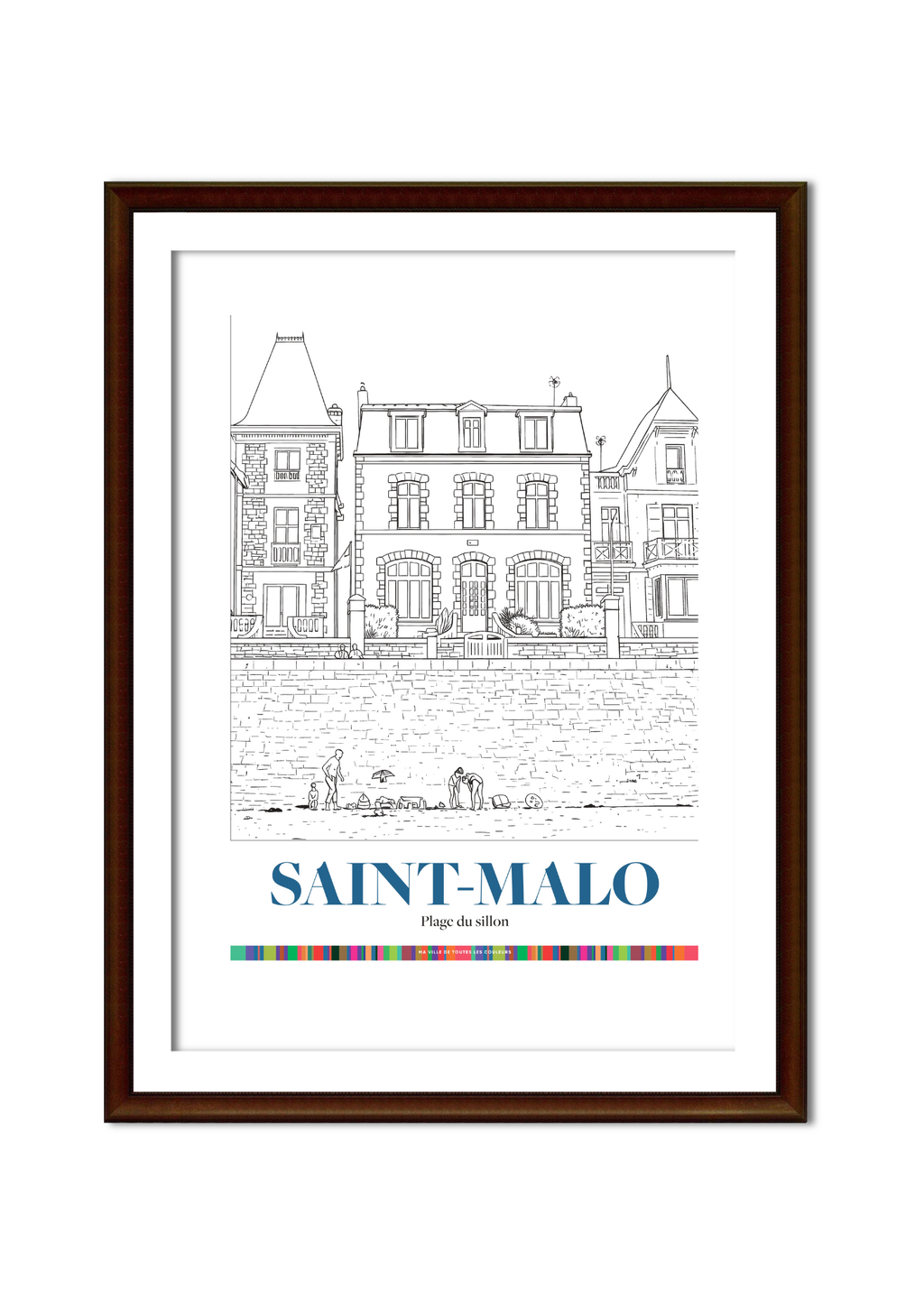 Affiche A3 Saint-Malo