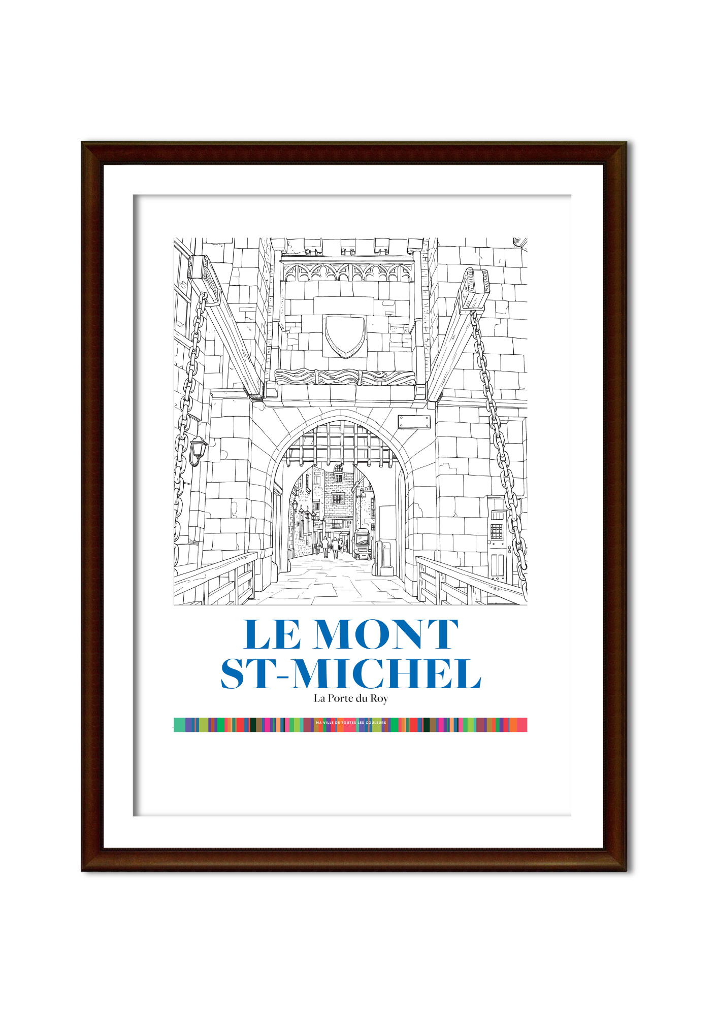 Affiche A3 Mont-Saint-Michel