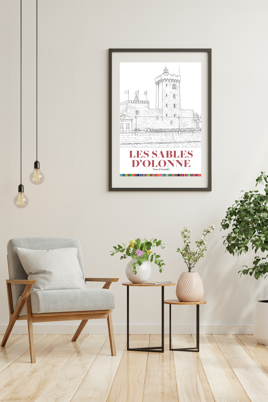 Pack 3 Affiches Sables d'Olonne
