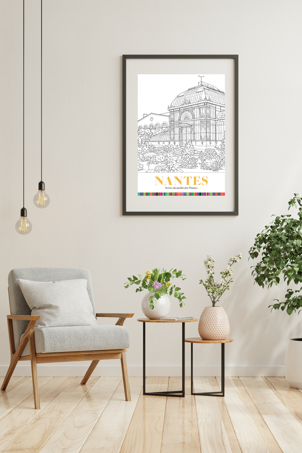 Pack 3 Affiches Nantes