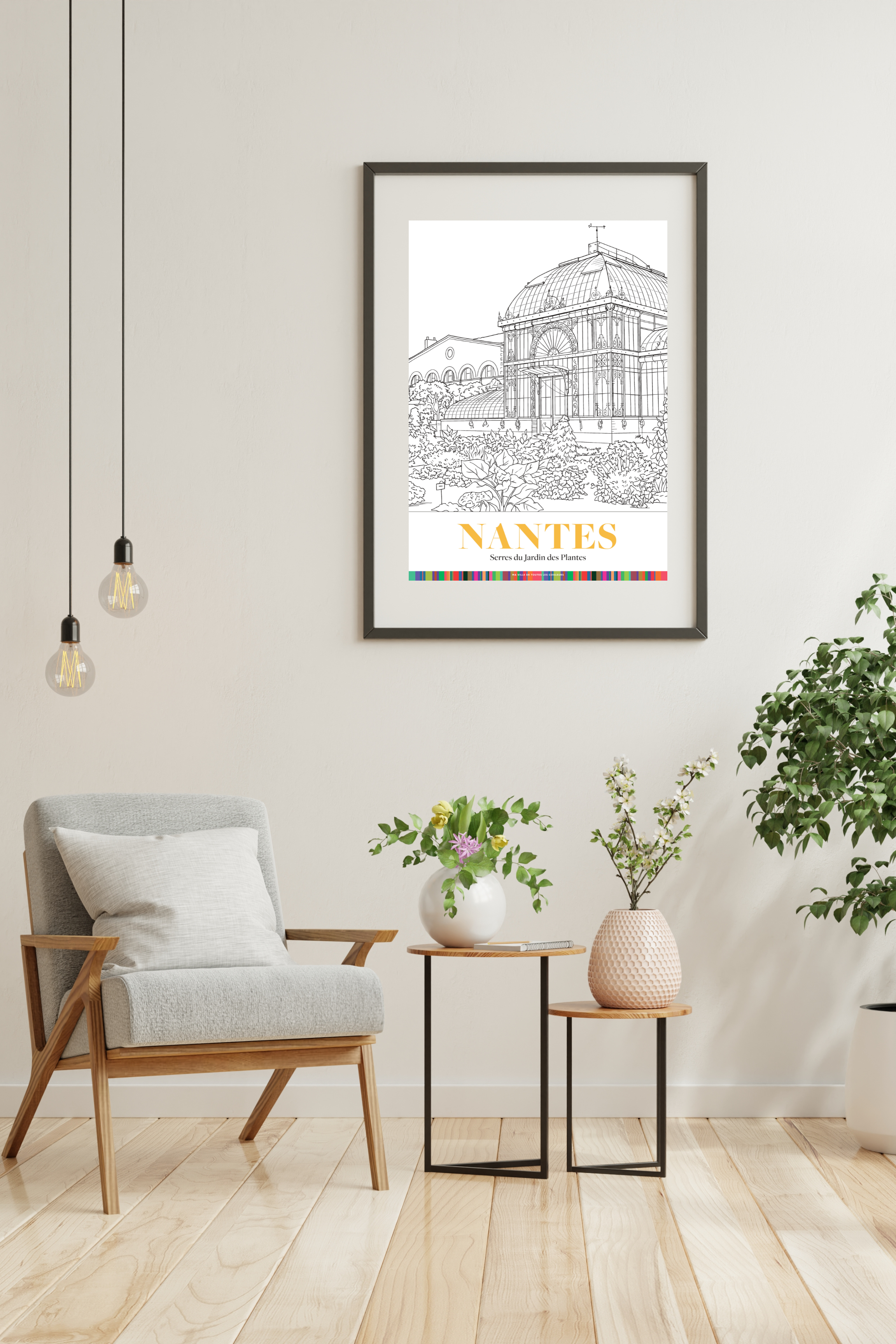 Pack 3 Affiches Nantes