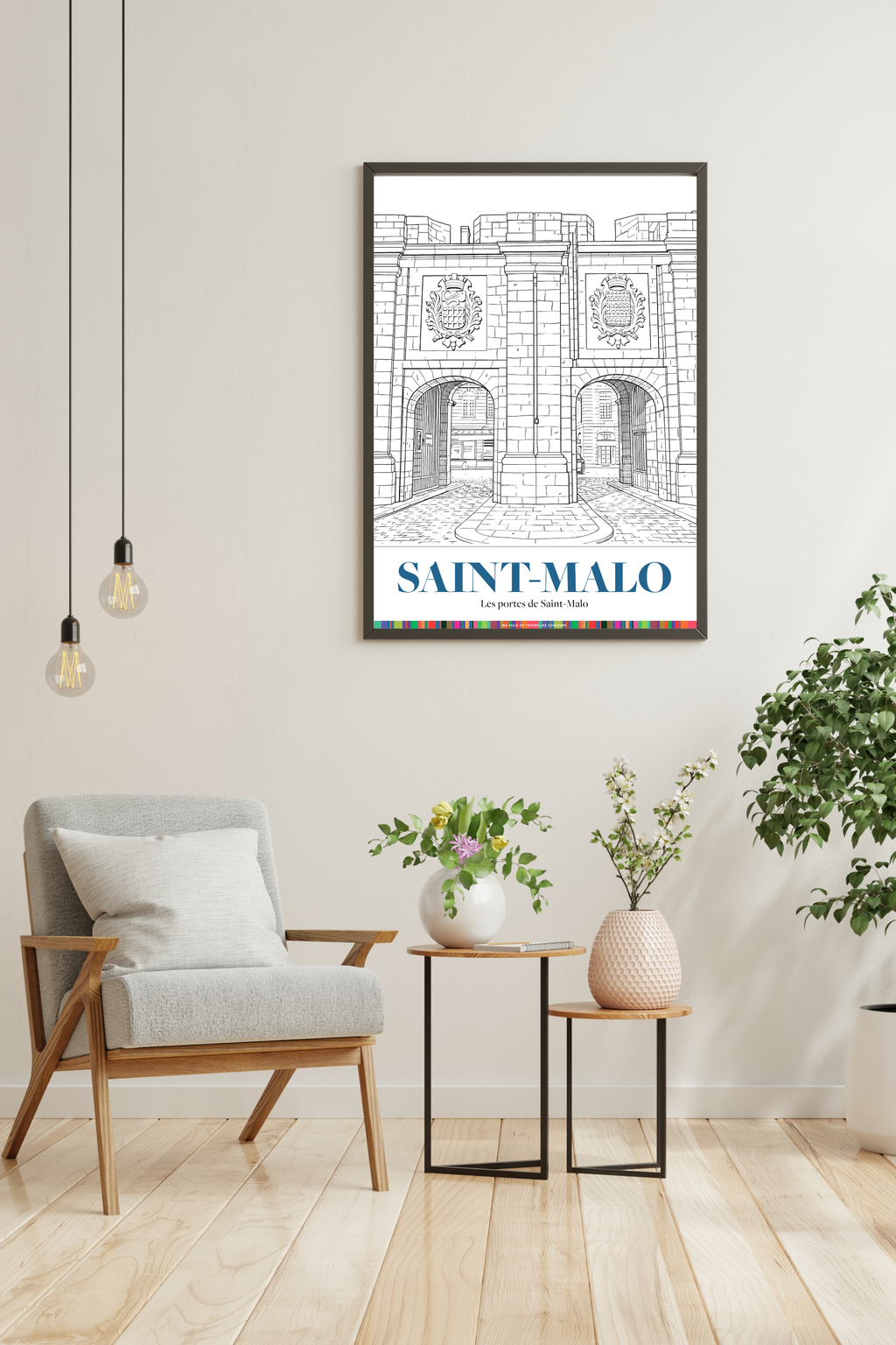 Affiche A2 Saint-Malo