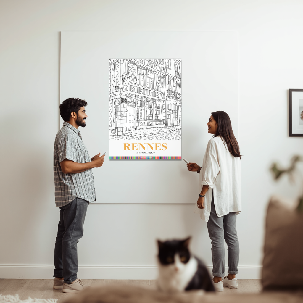 Poster XXL Rennes