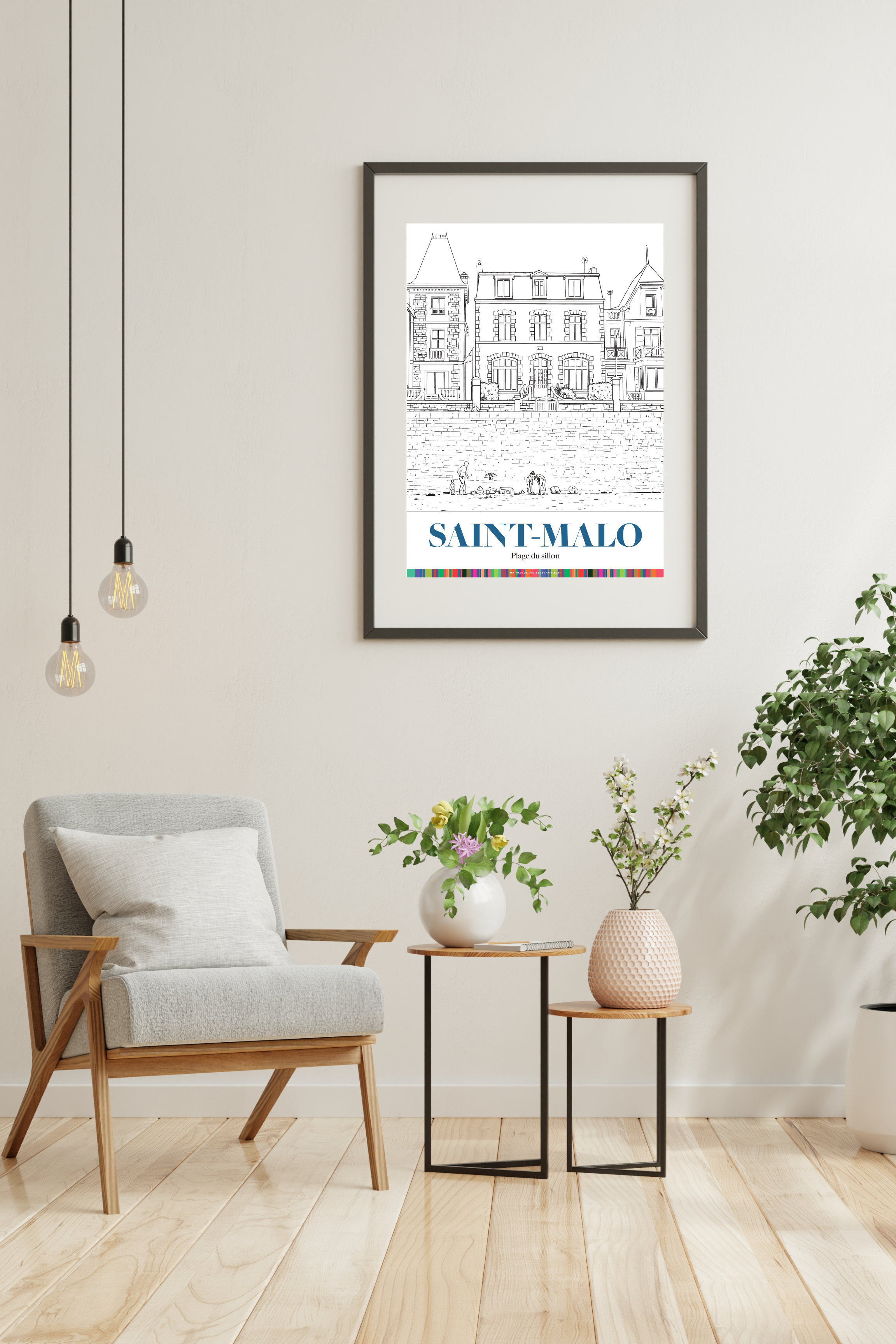 Affiche A3 Saint-Malo