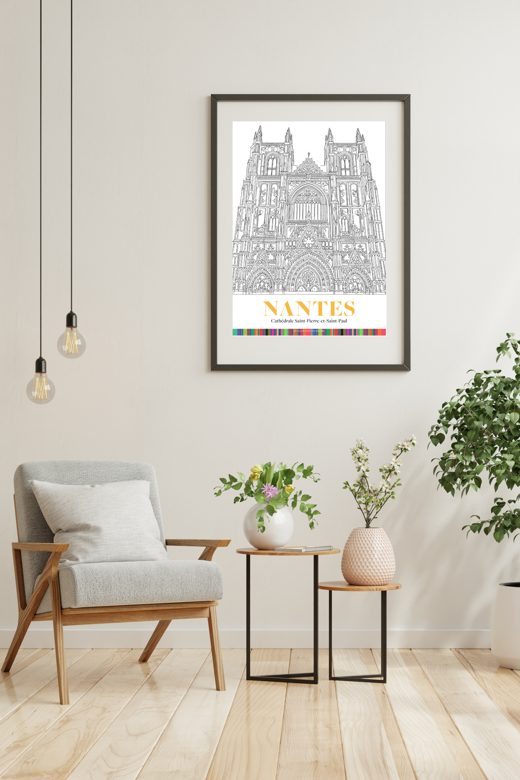 Pack 3 Affiches Nantes