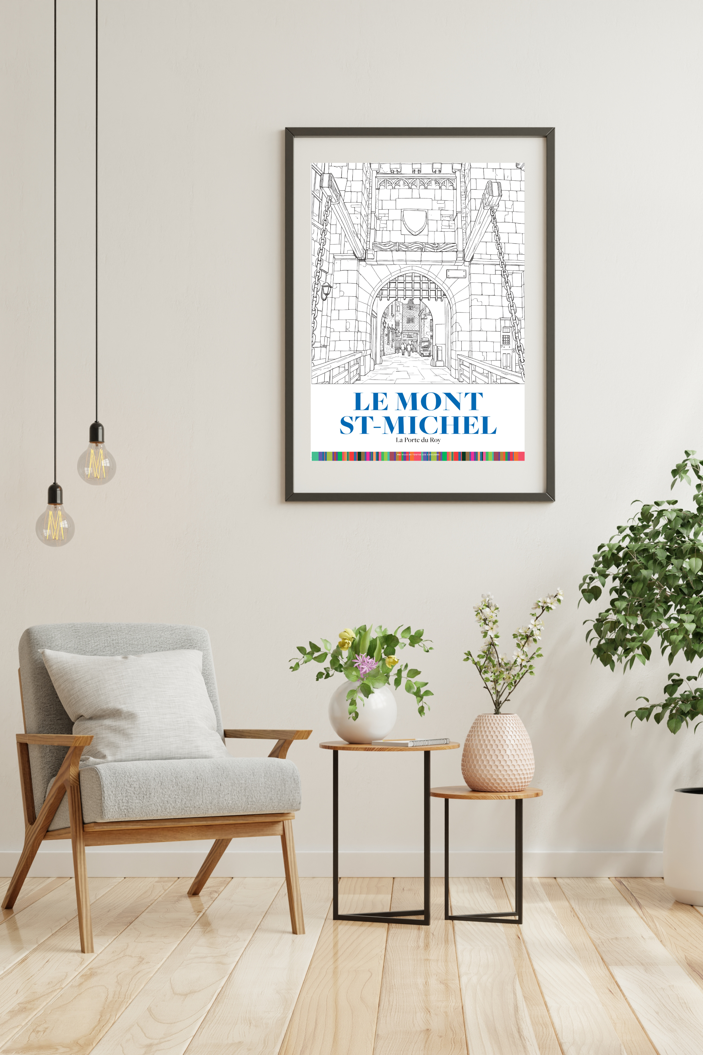Pack 3 Affiches Mont-Saint-Michel
