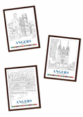 Pack 3 Affiches Angers