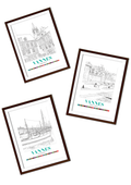 Pack 3 Affiches Vannes