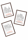 Pack 3 Affiches La Baule