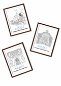 Pack 3 Affiches Genève