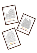Pack 3 Affiches Nantes